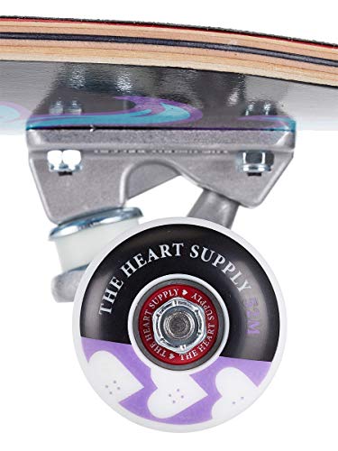 Planche complète de skateboard Centrano Heart Supply Bam Margera Pro couleur verte