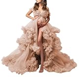 robe tulle mariage Occasion : ce peignoir en tulle est parfait pour les tenues de séance photo de maternité, robe de maternité pour séance photo, robe de maternité en tulle pour séance photo, robe de séance photo de grossesse, robe de fête prénuptiale, cadeau de Saint-Valentin, photo de maternité, robe de photographie de maternité et autres occasions spéciales.