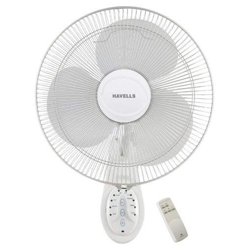 Havells Platina with Remote 400mm Wall Fan (White)