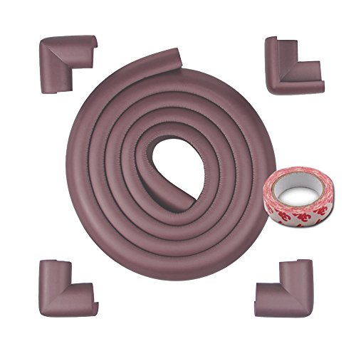 Protector de Esquina y Borde de Seguridad para bebé Fairy, protección Colorida a Prueba de niños (2 m y 4 Protectores de Esquina) Cover