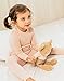VAENAIT BABY Kids Long Sleeve Modal Sleepwear Pajamas 2pcs Set Modal Milkpink L