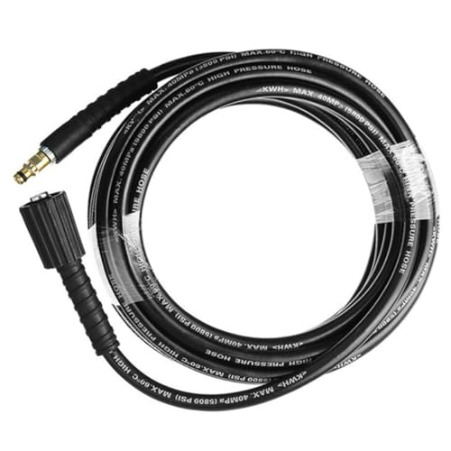 Tuyau haute pression PVC noir de 8m pour nettoyeur de voiture VOSAREA