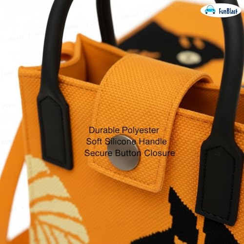 Image of FunBlast Crossbody Mobile Sling Bag for Women - Stylish Phone Pouch with Strap & Silicone Handle, Keychain, Coin, Cosmetics Purse, Cute Utility Bag for Girls & Women