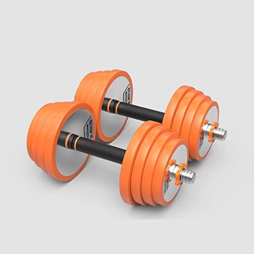 Halter Dumbbells Barbell Lifting 20KG Een paar verstelbare dumbbell gewichtsset Home Gym Barbell Plates Spier Body… - Afbeelding 7