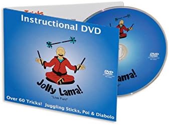 Jolly Lama! Juggling Sticks, Poi & Diabolo Tricks 3-in-1 DVD