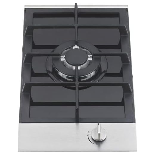 Ramblewood GC1-28N (Natural Gas) single burner gas cooktop, ETL Safety Certified.