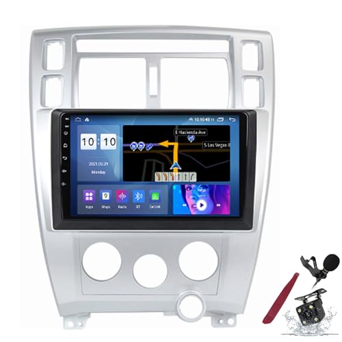 Radio Voiture Android 15 pour voyager en Hyundai Tucson avec GPS Sat Navi et WiFi 5G