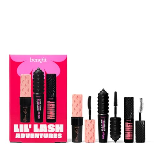 Benefit Lil Lash Adventures Kit - BADgal Roller Lash and Fan Fest mascara trio
