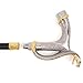 White Golden Cobra Head Fashion Walking Stick Decorative Walking Stick Cospaly Vintage Fashionable Walking Cane Crosier 93cm