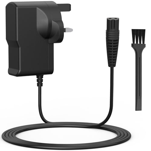 Yisica 12V Chager for Braun Shaver Chager Power Cable Charger Cord UK for Braun Shaver Series 8 7 6 5 3 1 for Razor 3040s 340s 310S 370 720 760cc 790cc 720s-4 7865cc 5018s 8985 350 340 320