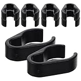 EPIGEIST Flexible Mikrofonkabelhalter 10 Stück Kabelclips für Größere Mikrofon und Keyboardstative Geeignet für Zuhause und Musikinstrumentengeschäft