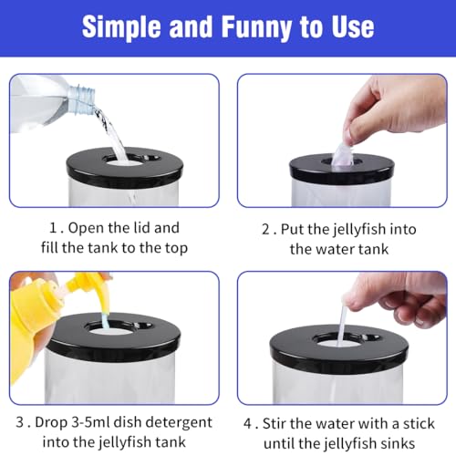 Lâmpada de água-viva atualizada, lâmpada elétrica de lava de água-viva para adultos, luminária de me