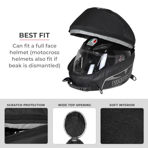 ViaTerra Motorcycle Riding Helmet Bag