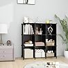 Amazon.com: Lxvckly 9 Cube Storage Organizer, Portable Closet ...