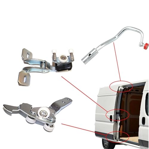 Rodillos de puerta corredera para Fiat Ducato: repara el cierre atascado de tu furgoneta 2002-2006 5