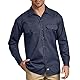Dickies Herren Long-Sleeve Work Shirt Hemd, Navy Blue, 56