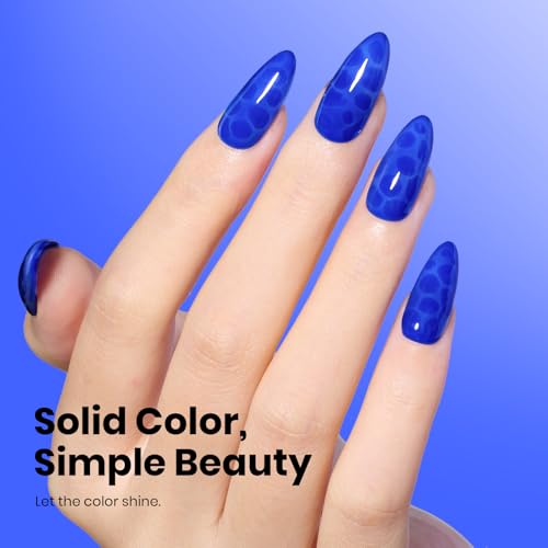 Image of Beetles Blue Gel Nail Polish - Royal Color Gel Polish 15ml Soak Off Uv /LED Nail Lamp Nail Art Design Manicure Salon Diy Home for Women