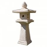 farol japones de piedra Altura: 57 cm - Anchura: 23,5 cm - Profundidad: 23,5 cm - Peso 12,9 kg