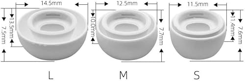 Miniatura 4 de Almohadillas para los oídos compatibles con auriculares AirPods Pro 2, puntas de silicona de tamaño pequeño, compatible con AirPods Pro, 3 pares,