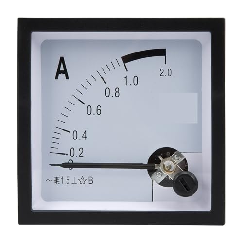 Ampèremètre AC CZ-72 compteur analogique aiguille 72x72 cadran 1A 5A 10A 20A