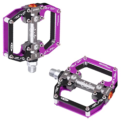 Txj Sports Mountain Bike Pedals Sealed Bearing Non-Slip Aluminium Alloy Bicycle Pedals For Bmx Mtb Road Bike 9/16 #TOP2