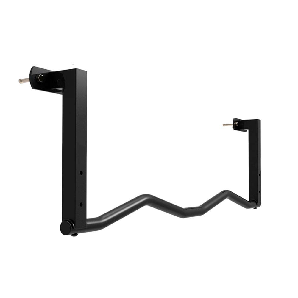 QUSYZD Pull-Up Bars Wall-Mounted Chin Up Bar, Beam Aisle Horizontal Bars And Parallel Bars, Suitable For Upper Body Strength Training Support Bar, 119Cm, Load 200Kg,Black-Style 2
