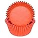 Golda's Kitchen 100 Count Solid Baking Cups, Standard, Orange