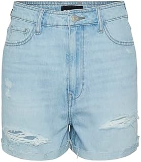 PIECES PCAMER Ultra LBD Washed HW Shorts SWW BC