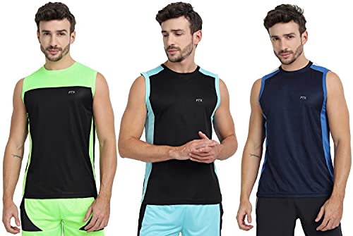 Image of FTX Men's Solid Regular Fit T-Shirt