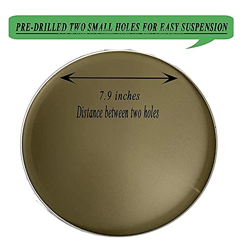 Dianyu Military Service Branchess Metal Sign 12 Inch Diameter Round Tin Sign Home Wall Decoration (Space Force) #TOP1
