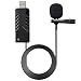USB Microfono, Gyvazla Mini Microfono Aggiunta porta audio da 3,5 mm Condensatore Omnidirezionale Compatibile con PC, Laptop, Ideale per Youtuber/Intervista/Conferenza Video/Podcas