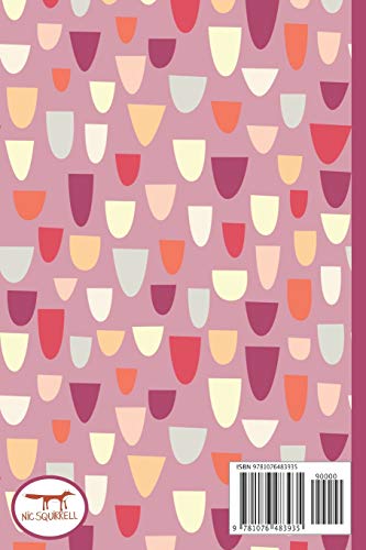 Notes: A Blank Sheet Music Notebook with Mid Century Style Pattern Cover Art image 4