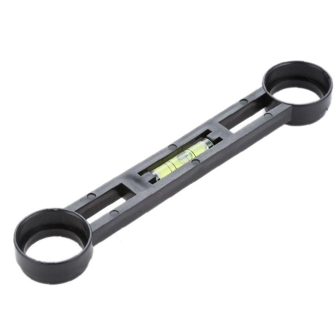 Casiler Black Mix Water Curved Foot Level Shower Faucet Accessories Bath Tap Turn Ranging Installation Maintenance Tools