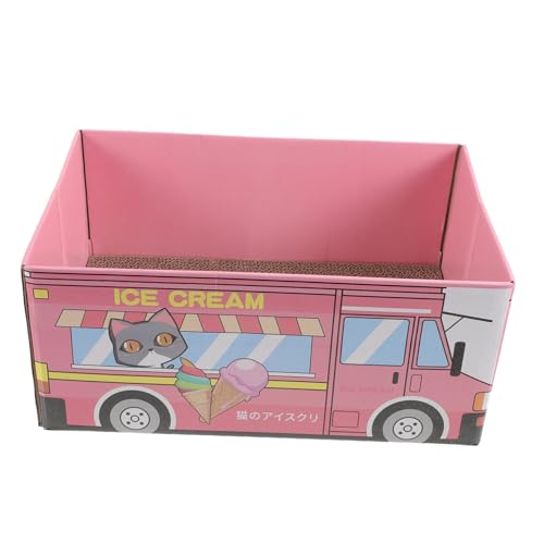 GANAZONO Cartão arranhador gato areia para gatos casa para arranhar o gato espreguiçadeira para gato