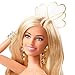 Barbie Margot Robbie as in Gold Disco Jumpsuit The Movie Collectible Doll (HPJ99)
