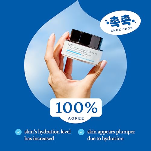 belif Aqua Bomb â Lightweight Gel Moisturizer with Niacinamide, Hyaluronic Acid & Squalane | 72H Hydration + Cooling Effect, Korean Skincare (3.3 fl oz) - Image 7