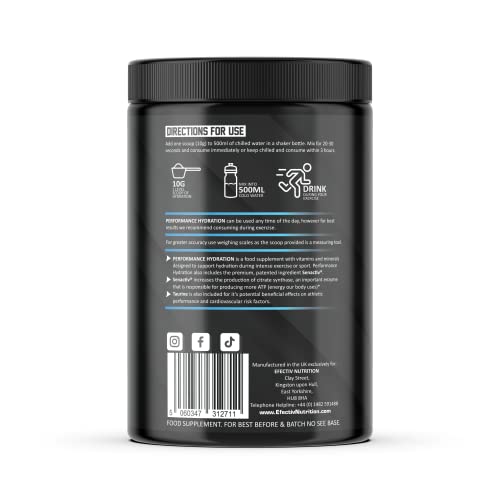 EFECTIV Performance Hydration Electrolytes Powder 600g Lemon and Lime 60 Servings - Image 2
