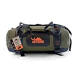 Bolsa seca con cremallera totalmente impermeable, sumergible, resistente, resistente, con cremallera, para llevar como bolso de mano, mochila o hombro, pequeño (40 litros), mediano (70 litros) y