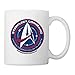 Spreadshirt® Star Trek Discovery Emblème Starfleet Mug Blanc, blanc