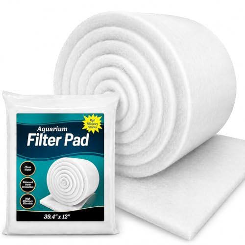 MAQIHAN Aquarium Filter Pad &ndash; Aquarium Filter Media 39.4 x 11.8in Aquarium Filter Floss for...