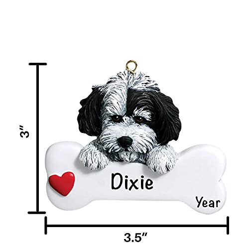 Personalized Havanese Dog Bone Ornaments For Christmas Tree - Polyresin Havanese Dog Ornaments - Cutest Havanese Gifts For All Havanese Lovers - Charming And Unique Dogs First Christmas Ornament 2022 #TOP5