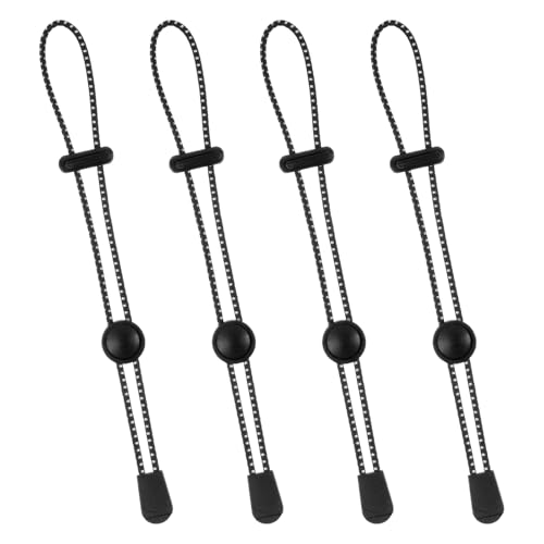4 Pcs Climbing Stick & Trekking Pole Bungee Straps