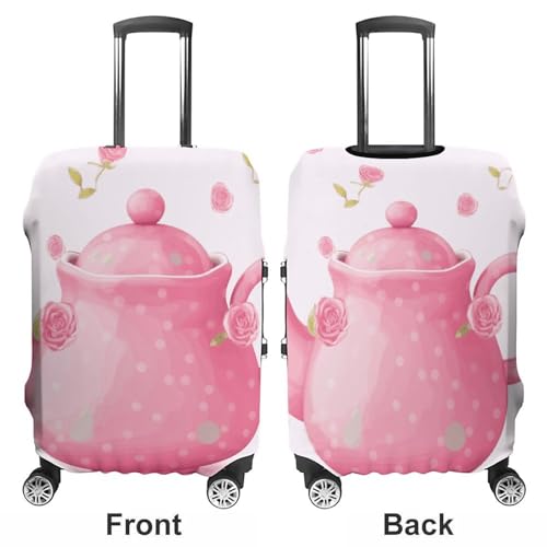 Teapot Printed Luggage Cover Protector, Fits 18-32 Inch Luggage3