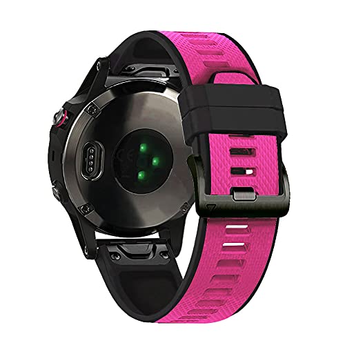 Correa de silicona de 26mm para Garmin Fenix 3HR soluciona el desgaste de tu pulsera 5