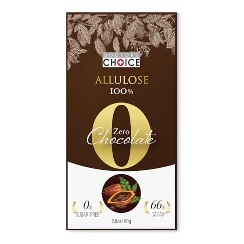 【Doctor's Choice】ドクターズチョイス ゼロ板チョコレート(アルロース使用)砂糖不使用 植物油脂不使用