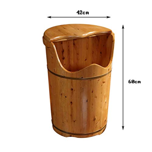 Cubeta de Madera para Baño de Pies y Masaje miniatura 7
