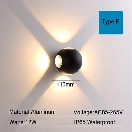 Lampe murale LED intérieure et extérieure IP65 blanc sable 3000K - 2