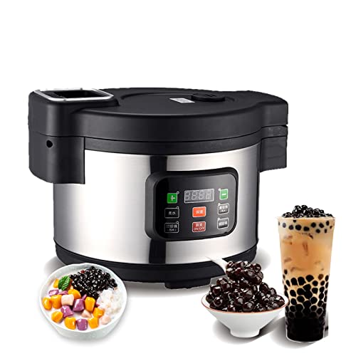 Mvckyi Commercial Tapioca Boba Maker Pearl Cooker, 12L Automatic Non-Stick Pearl Maker With Touchscreen, Boba Bubble Tea Cooker For Boba Tea Sago Pearl Milk Tea #TOP26