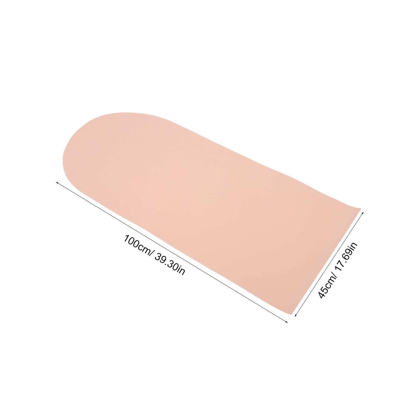 Tofficu Pizarra Magnética de Pared Infantil en Forma de Arco Rosa, Flexible para Escribir y Fácil de Limpiar, Adecuado para Habitaciones y Uso Familiar