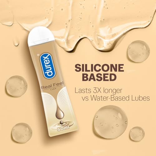 Image of Durex Elevate Performa Tablets For Women with Durex Real Feel Long-Lasting Lubricant - 50ml